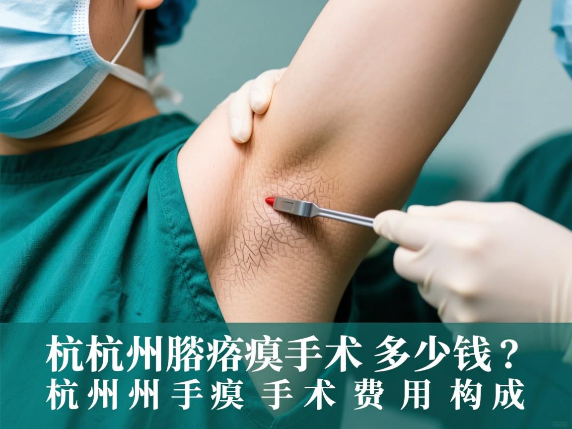 杭州腋臭手术多少钱？详解杭州腋臭手术费用构成