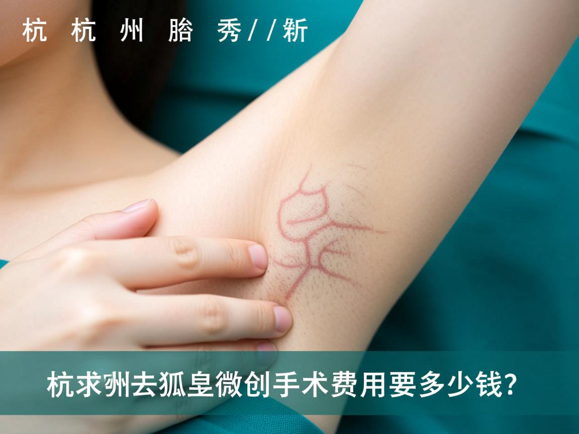 杭州腋秀解析，杭州去狐臭微创手术费用要多少钱？