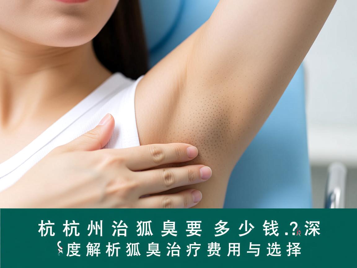 杭州治狐臭要多少钱？深度解析狐臭治疗费用与选择