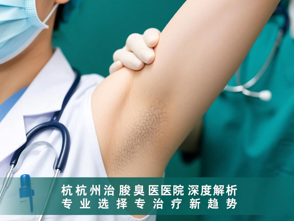 杭州治腋臭医院深度解析，专业选择与腋臭治疗新趋势