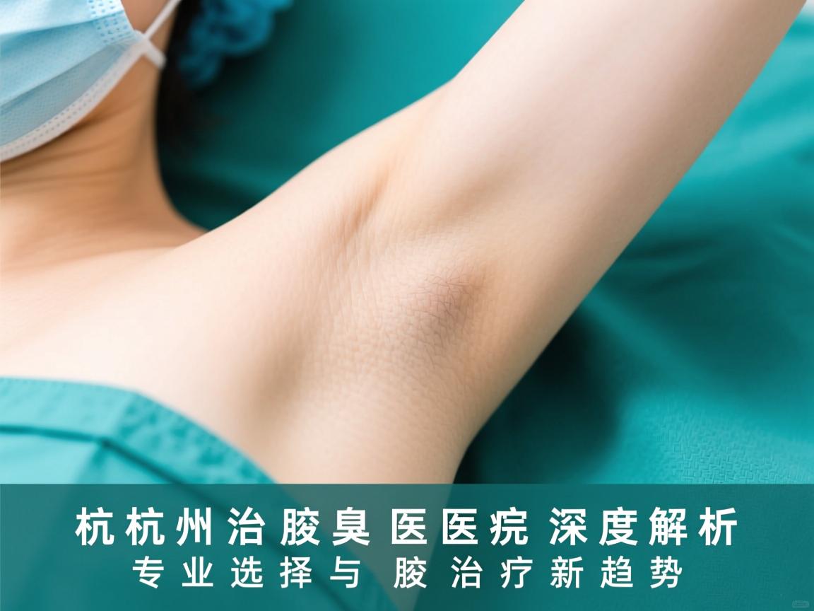 杭州治腋臭医院深度解析，专业选择与腋臭治疗新趋势