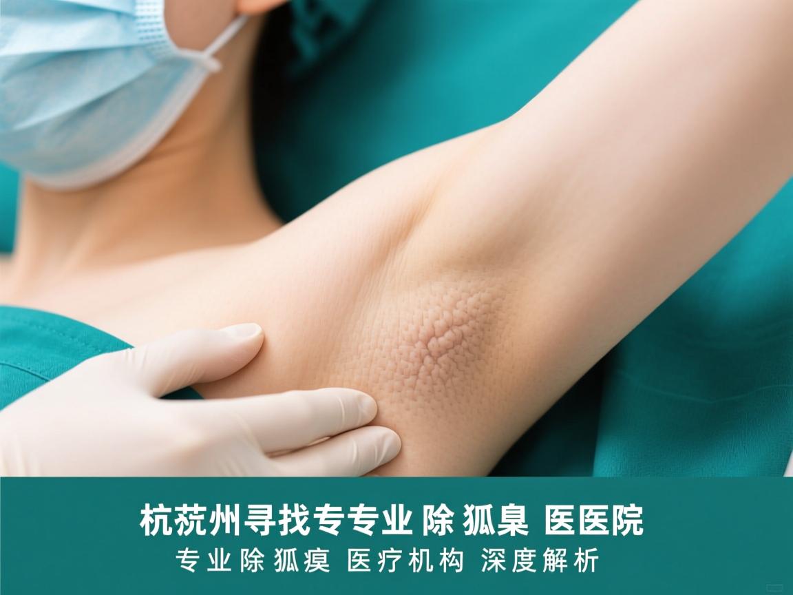 杭州寻找专业除狐臭医院，专业除狐臭医疗机构深度解析