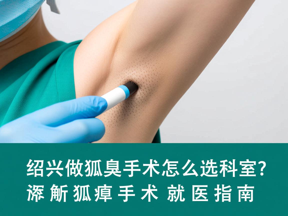 在绍兴做狐臭手术怎么选科室？解析狐臭手术的就医指南