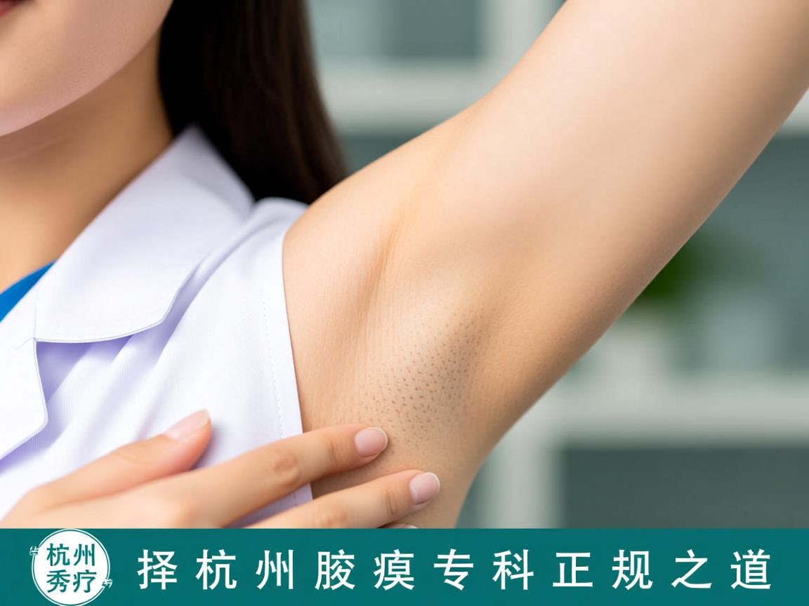 杭州腋秀解析，专业腋臭诊疗，选择杭州腋臭专科的正规之道