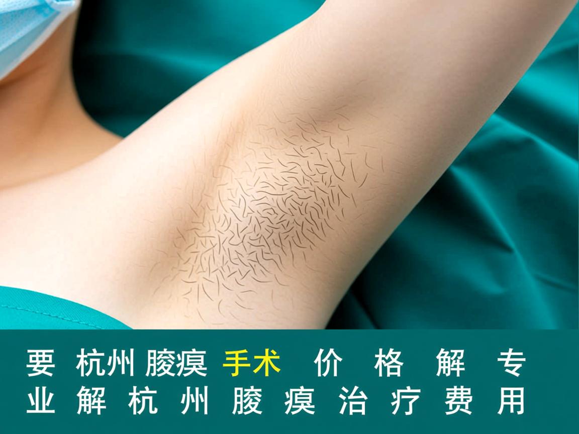 杭州腋臭手术价格解析,专业解读杭州腋臭治疗费用 杭州腋臭手术价格解析,专业解读杭州腋臭治疗费用