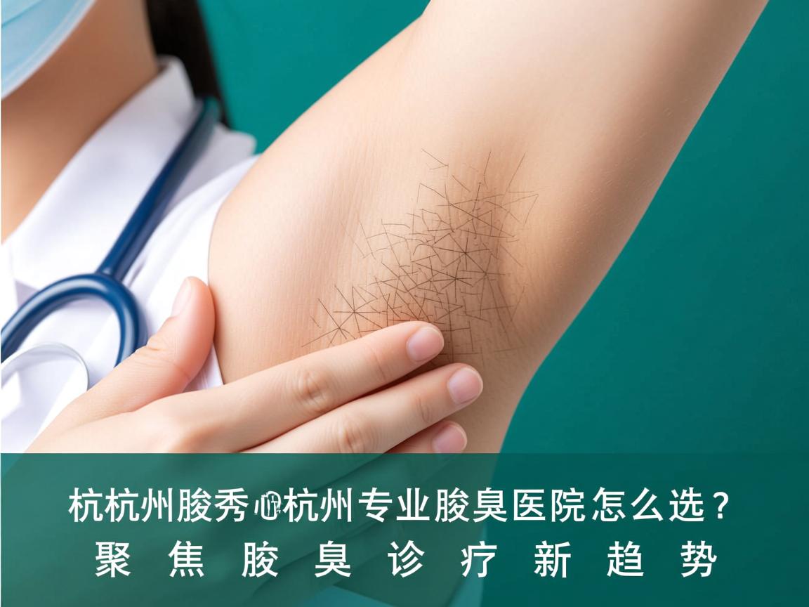 杭州腋秀解析，杭州专业腋臭医院怎么选？聚焦腋臭诊疗新趋势