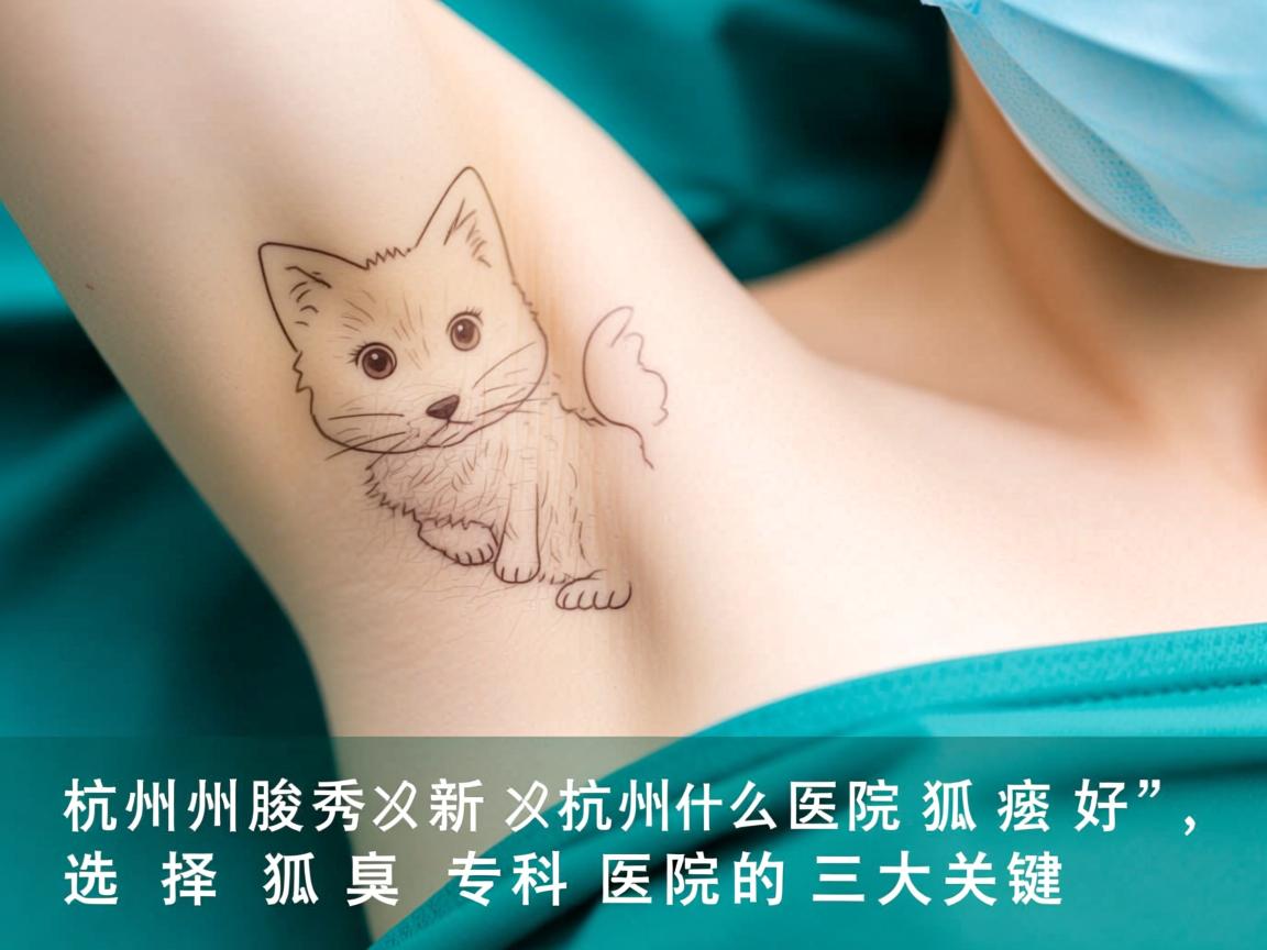 杭州腋秀解析,杭州什么医院狐臭好,选择狐臭专科医院的三大关键 杭州腋秀解析,杭州什么医院狐臭好,选择狐臭专科医院的三大关键
