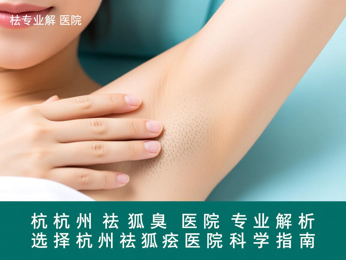 杭州祛狐臭医院专业解析,选择杭州祛狐臭医院的科学指南 杭州祛狐臭医院专业解析,选择杭州祛狐臭医院的科学指南
