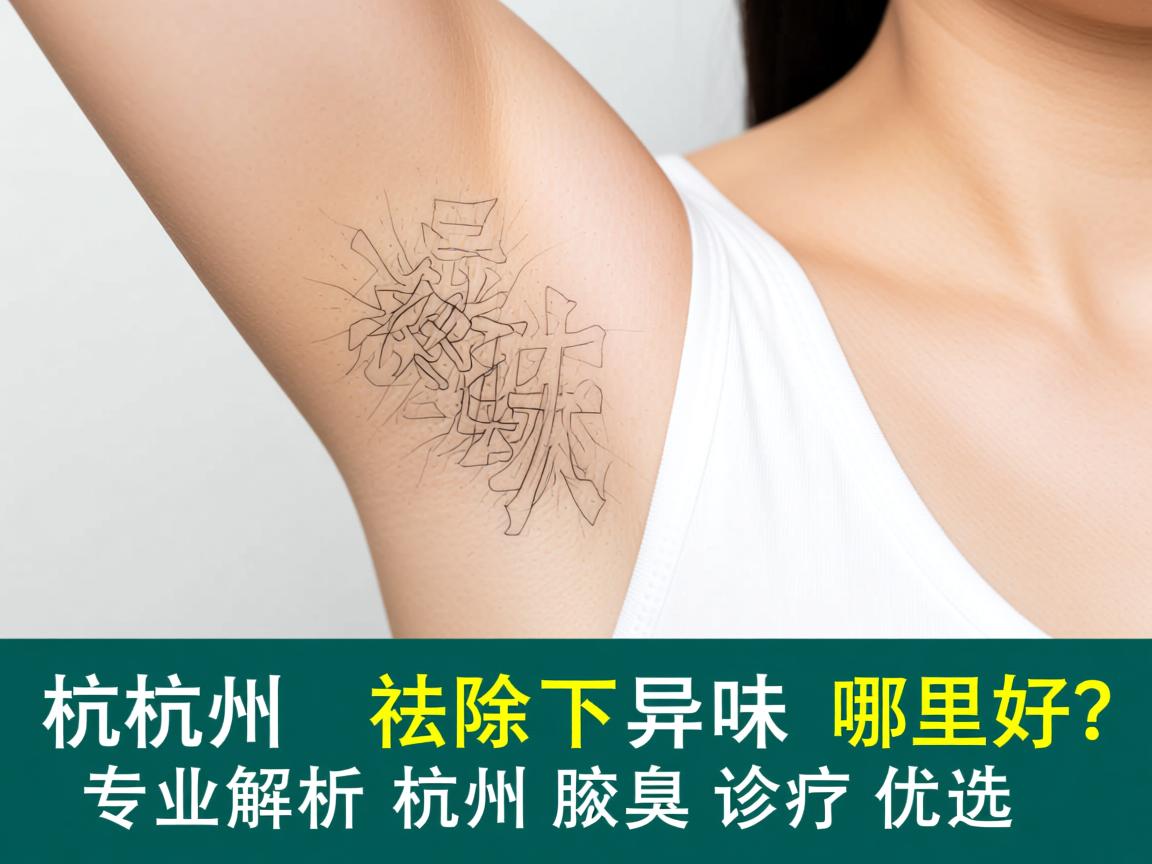 杭州祛除腋下异味哪里好?专业解析杭州腋臭诊疗优选 杭州祛除腋下异味哪里好?专业解析杭州腋臭诊疗优选