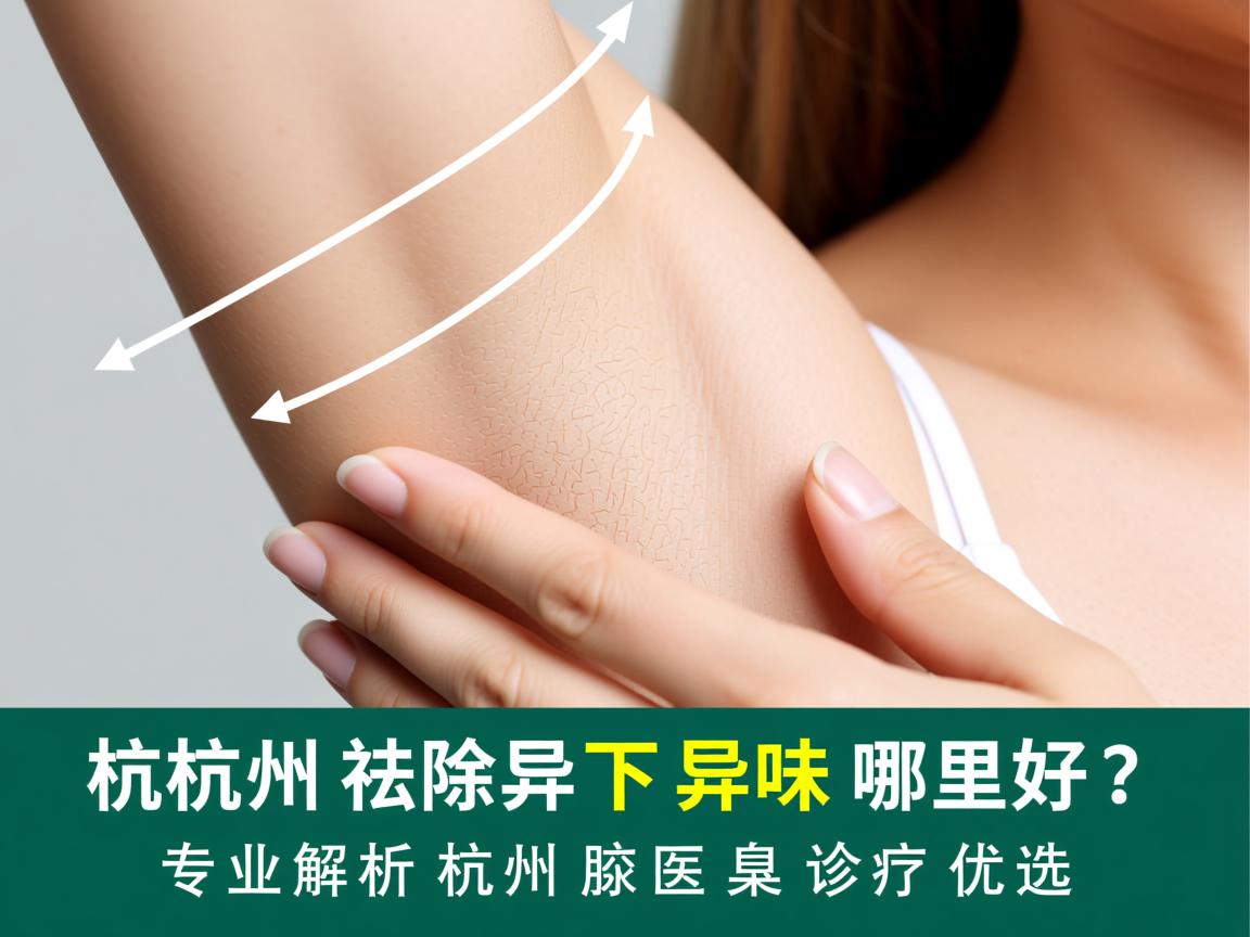 杭州祛除腋下异味哪里好?专业解析杭州腋臭诊疗优选 杭州祛除腋下异味哪里好?专业解析杭州腋臭诊疗优选