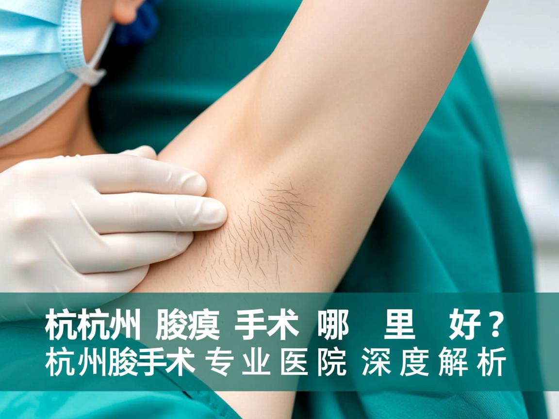 杭州腋臭手术哪里好?杭州腋臭手术专业医院深度解析 杭州腋臭手术哪里好?杭州腋臭手术专业医院深度解析