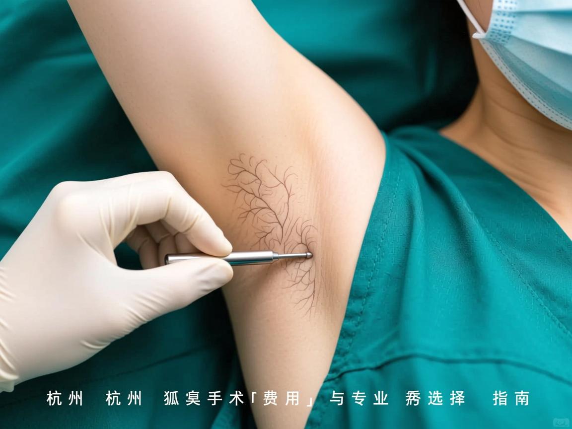 杭州腋秀解析，杭州狐臭手术费用与专业选择指南