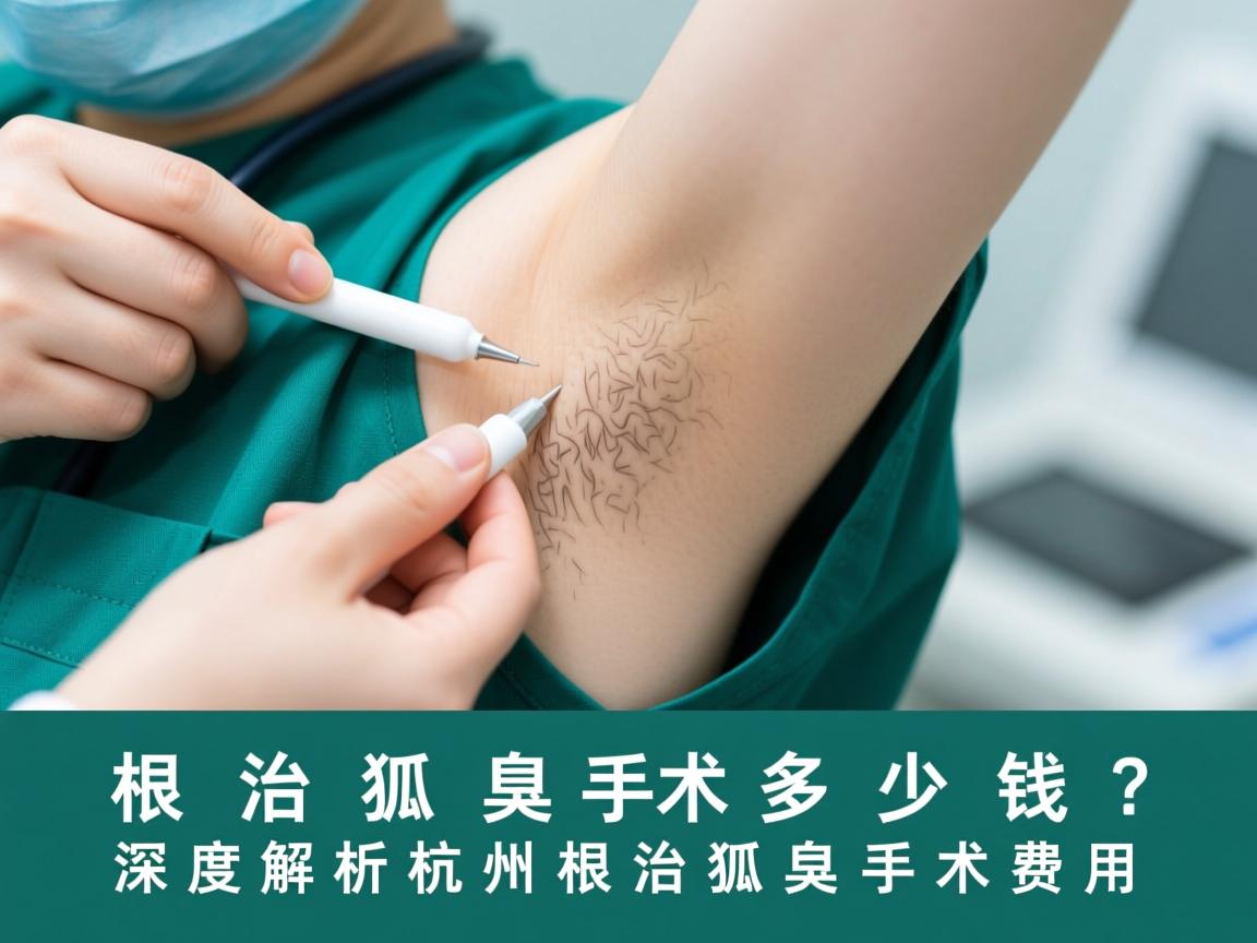 根治狐臭手术多少钱？深度解析杭州根治狐臭手术费用