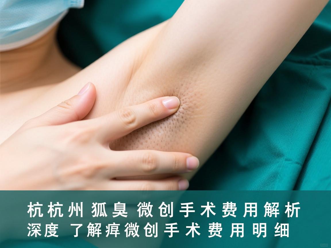 杭州狐臭微创手术费用解析,深度了解狐臭微创手术费用明细 杭州狐臭微创手术费用解析,深度了解狐臭微创手术费用明细