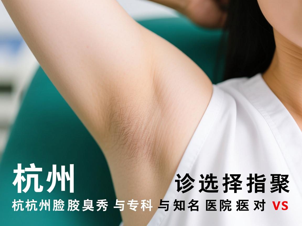 杭州腋臭诊疗选择指南,聚焦杭州腋秀专科与知名医院对比 杭州腋臭诊疗选择指南,聚焦杭州腋秀专科与知名医院对比