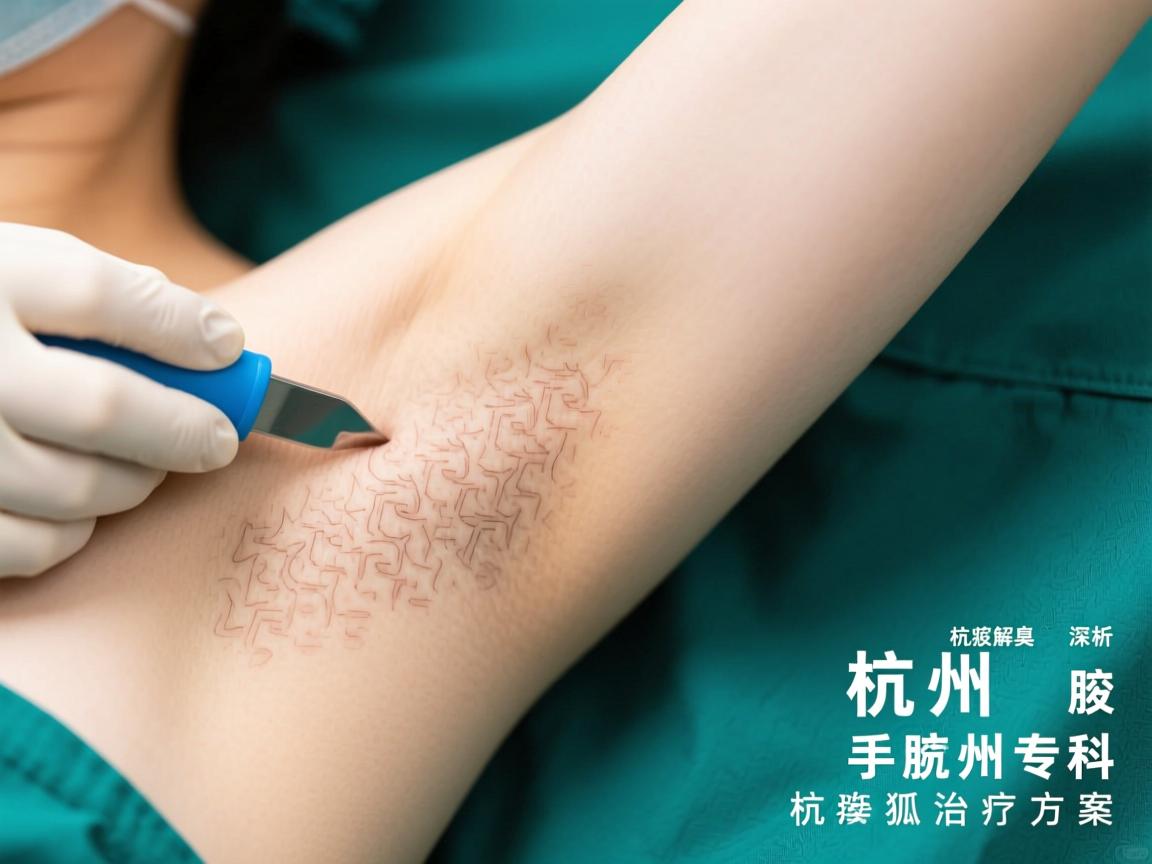 杭州腋臭手术，深度解析杭州腋秀专科的狐臭治疗方案