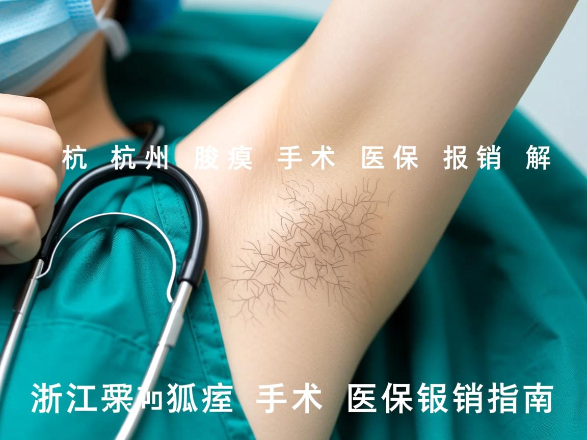 杭州腋臭手术医保报销解析，浙江狐臭手术医保报销指南