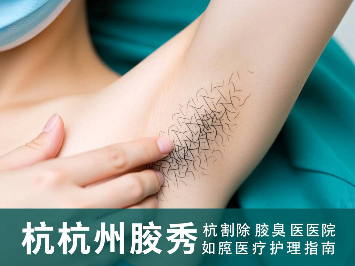 杭州腋秀解析，杭州割除腋臭医院如何选择，专业腋臭医疗护理指南