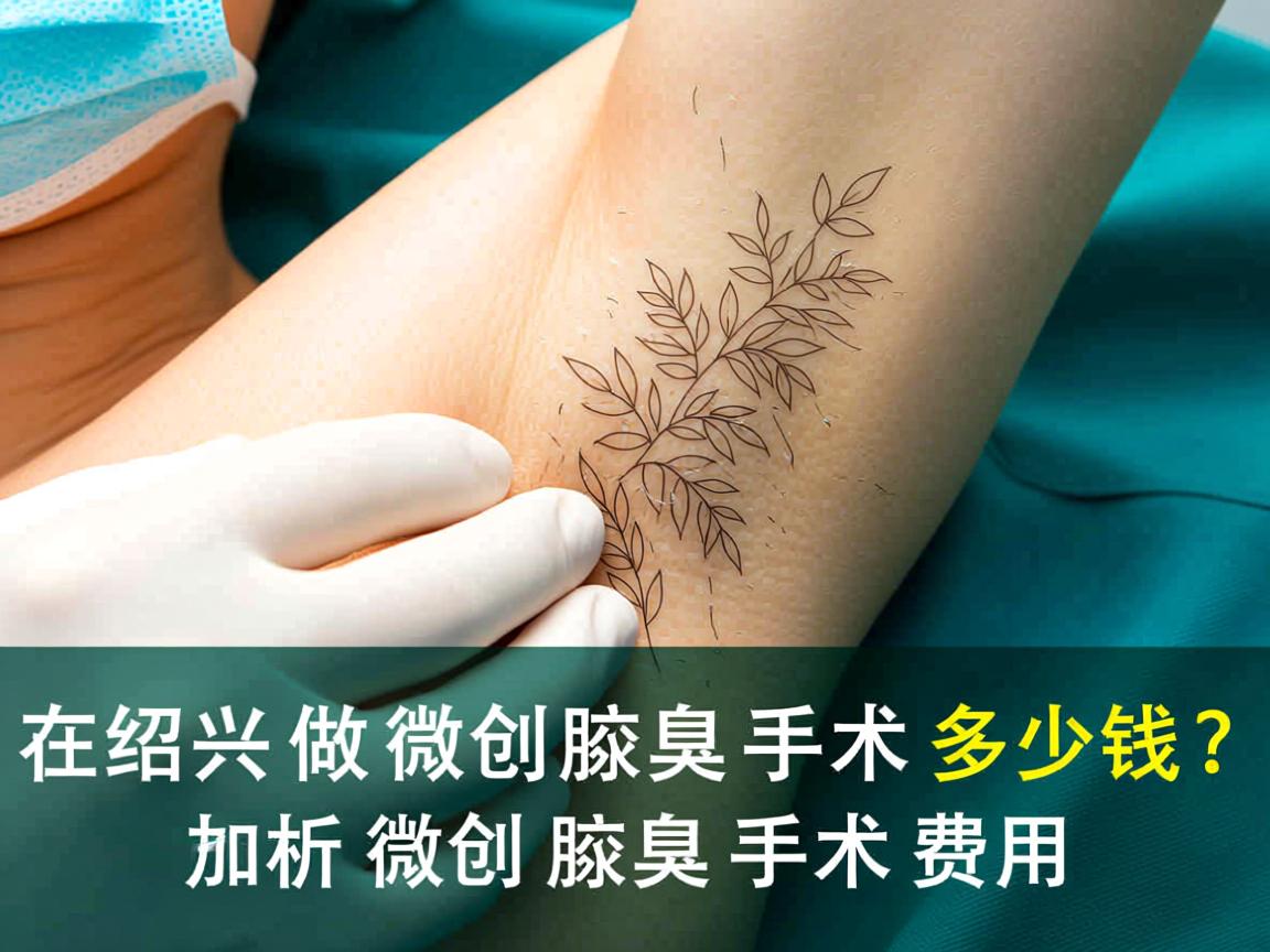 在绍兴做微创腋臭手术多少钱？解析微创腋臭手术费用