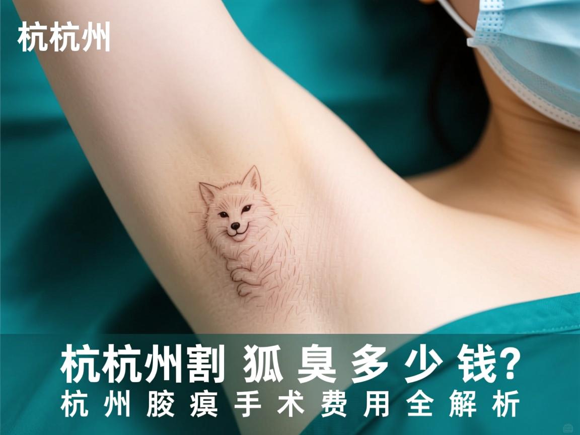 杭州割狐臭多少钱？杭州腋臭手术费用全解析