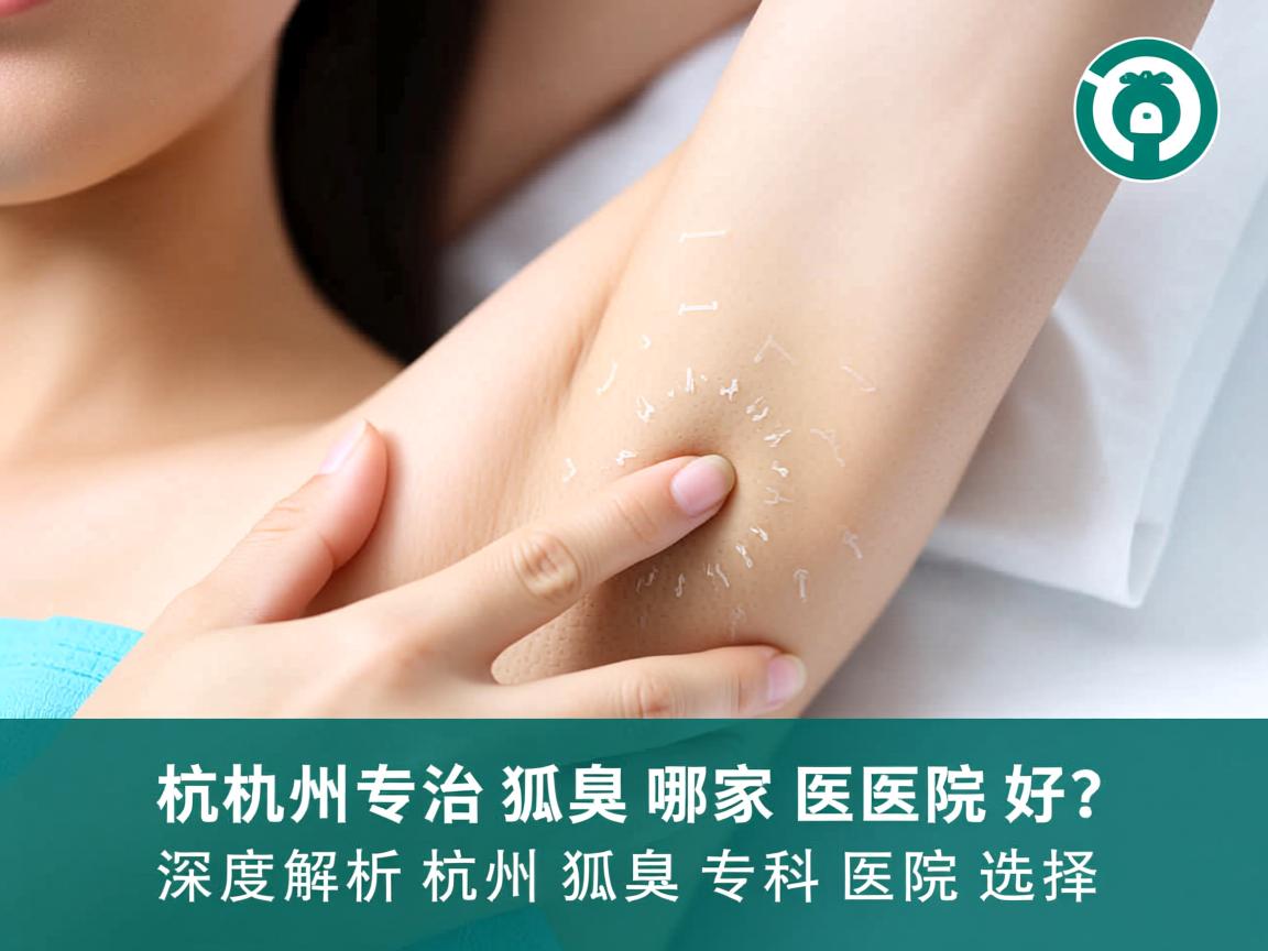 杭州专治狐臭哪家医院好？深度解析杭州狐臭专科医院选择