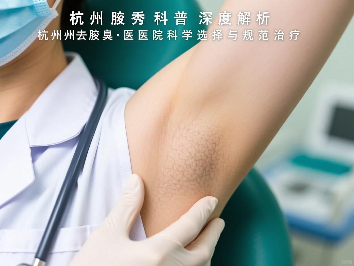 杭州腋秀科普，深度解析杭州去腋臭医院的科学选择与规范治疗