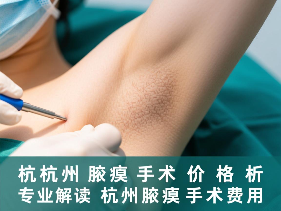 杭州腋臭手术价格解析，专业解读杭州腋臭手术费用