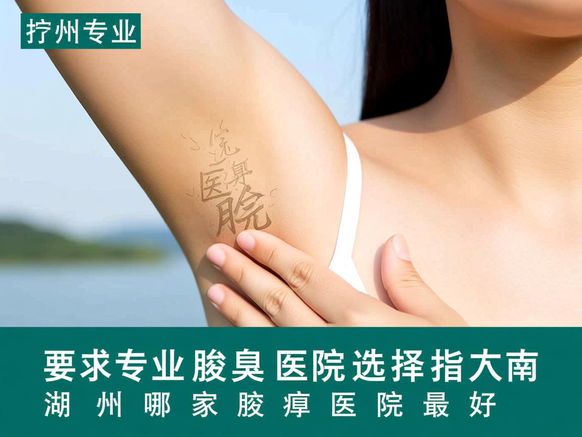 湖州专业腋臭医院选择指南，湖州哪家腋臭医院最好