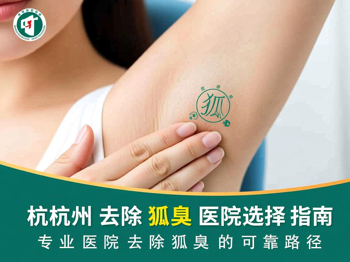 杭州去除狐臭医院选择指南，专业医院去除狐臭的可靠路径