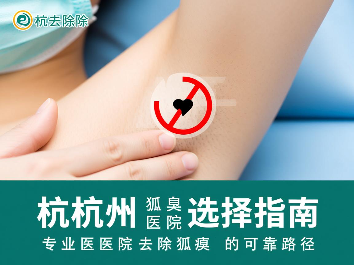 杭州去除狐臭医院选择指南，专业医院去除狐臭的可靠路径