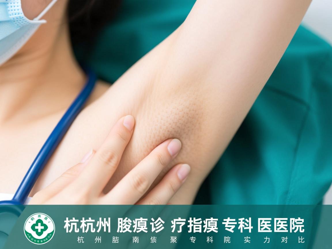 杭州腋臭诊疗指南，聚焦杭州腋臭专科医院的实力对比