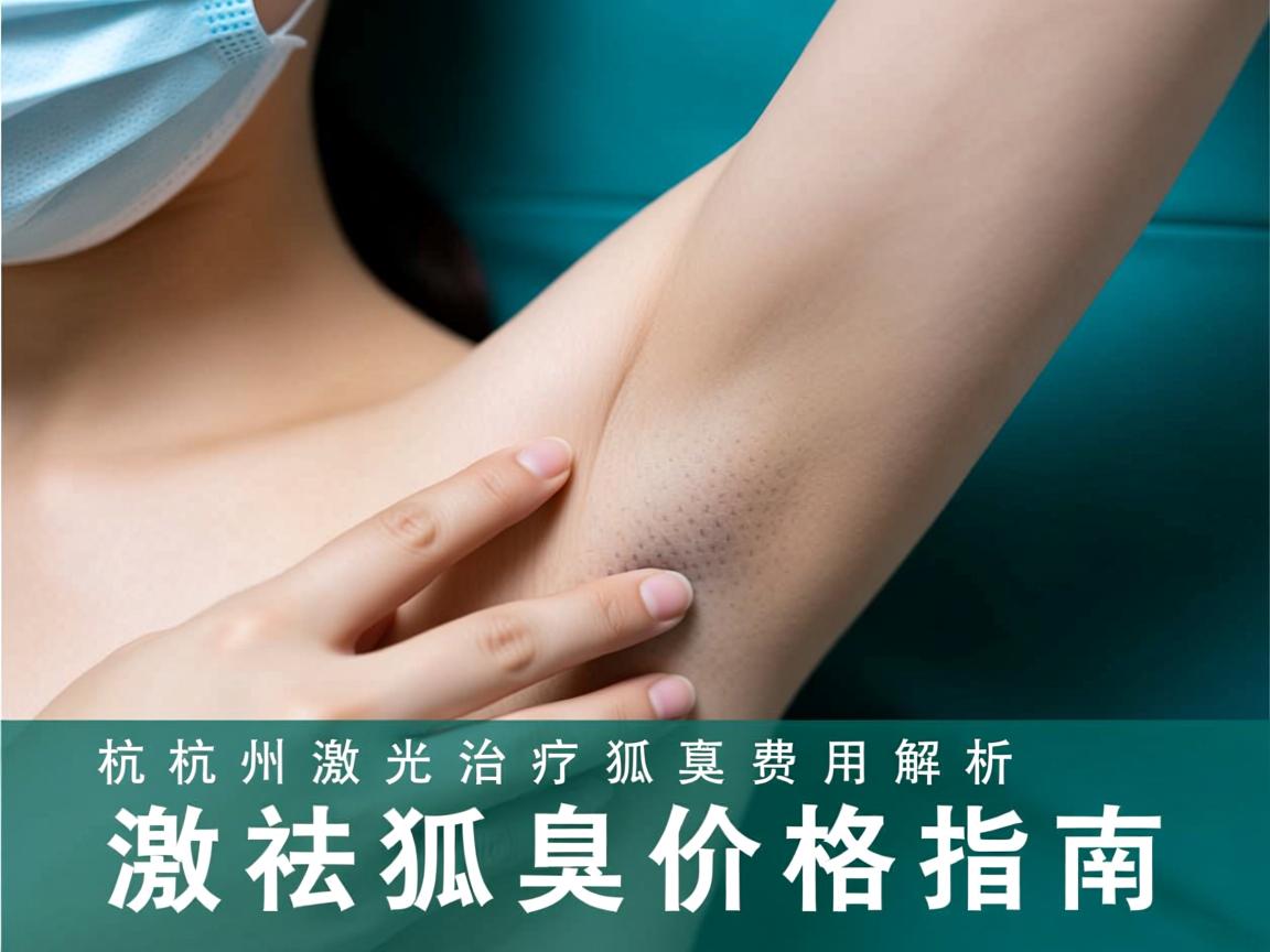 杭州激光治疗狐臭费用解析 激光祛狐臭价格指南
