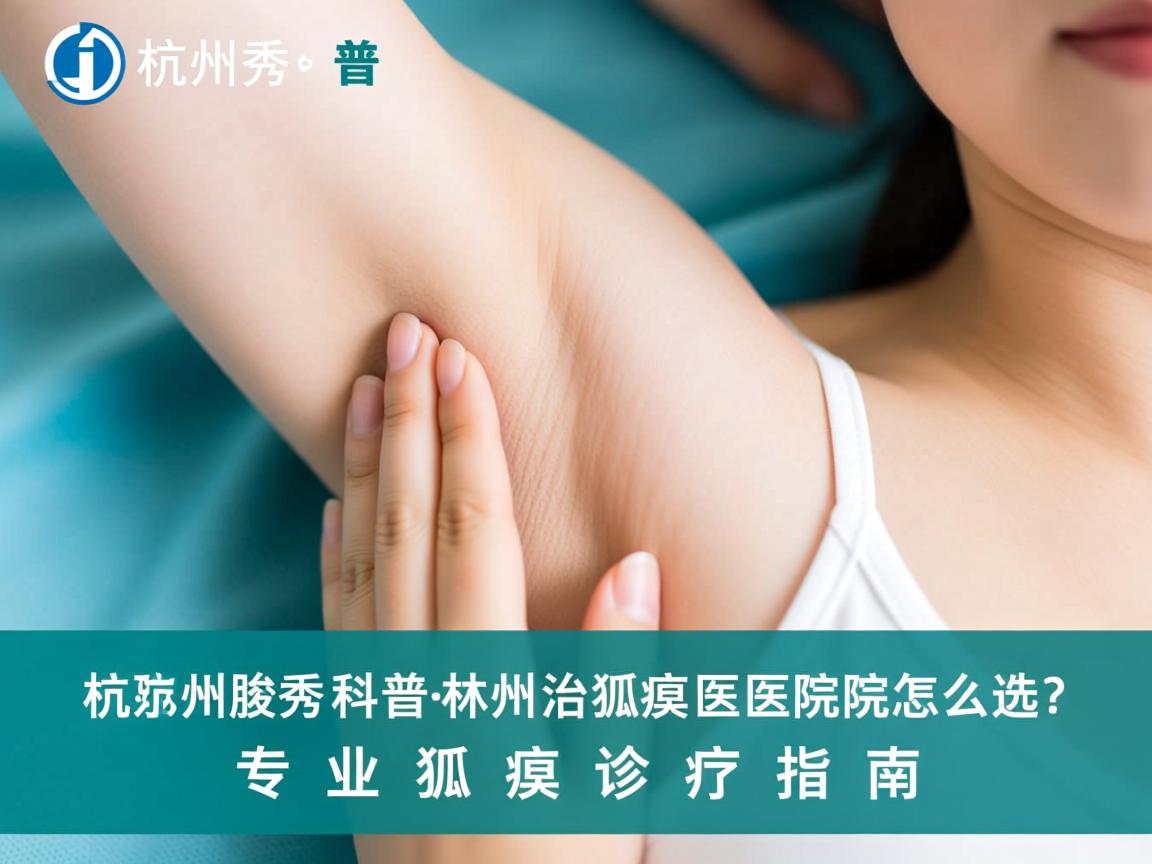 杭州腋秀科普，杭州治狐臭医院怎么选？专业狐臭诊疗指南