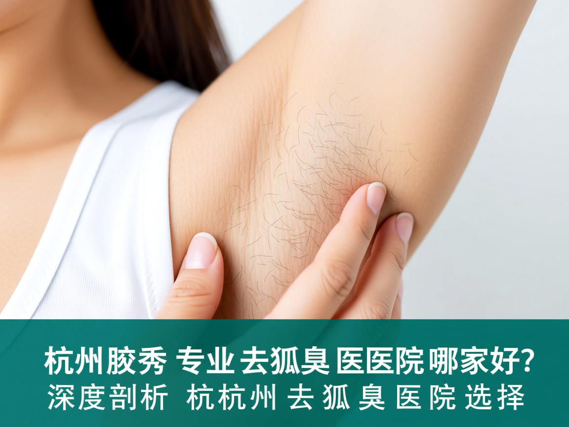 杭州腋秀解析，杭州专业去狐臭医院哪家好？深度剖析杭州去狐臭医院选择