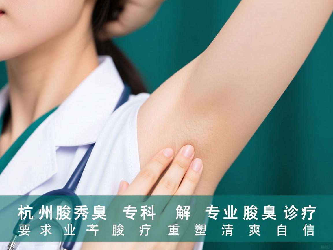 杭州腋秀腋臭专科解析，专业腋臭诊疗，重塑清爽自信