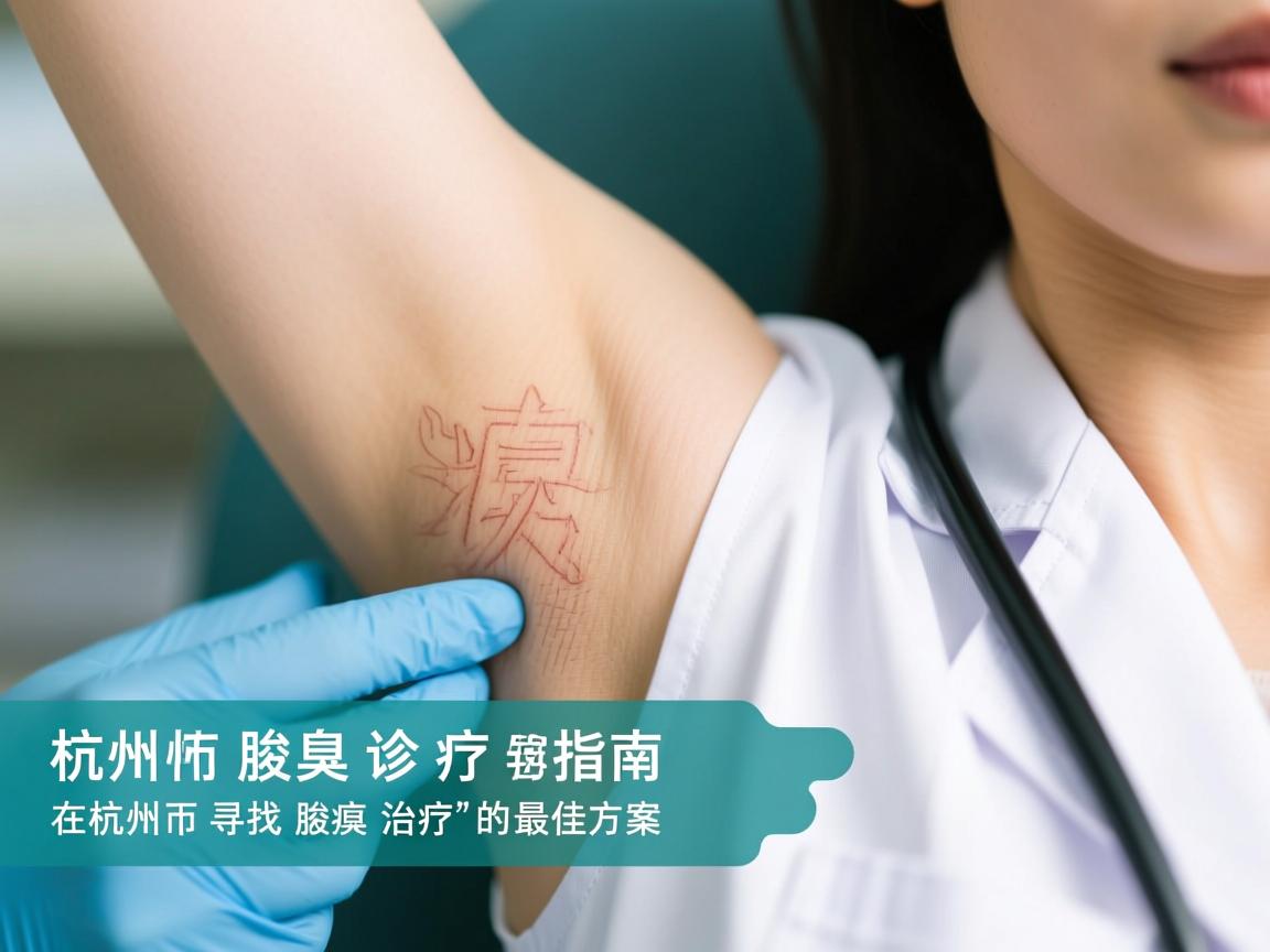 杭州腋臭诊疗指南，在杭州寻找腋臭治疗的最佳方案