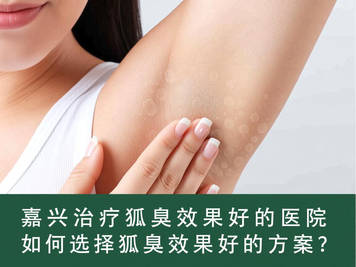 嘉兴治疗狐臭效果好的医院，如何选择狐臭效果好的方案？