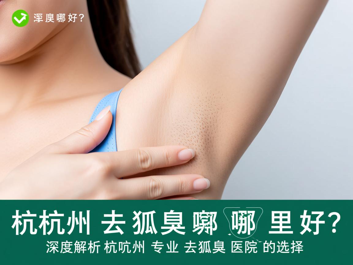杭州去狐臭哪里好？深度解析杭州专业去狐臭医院的选择