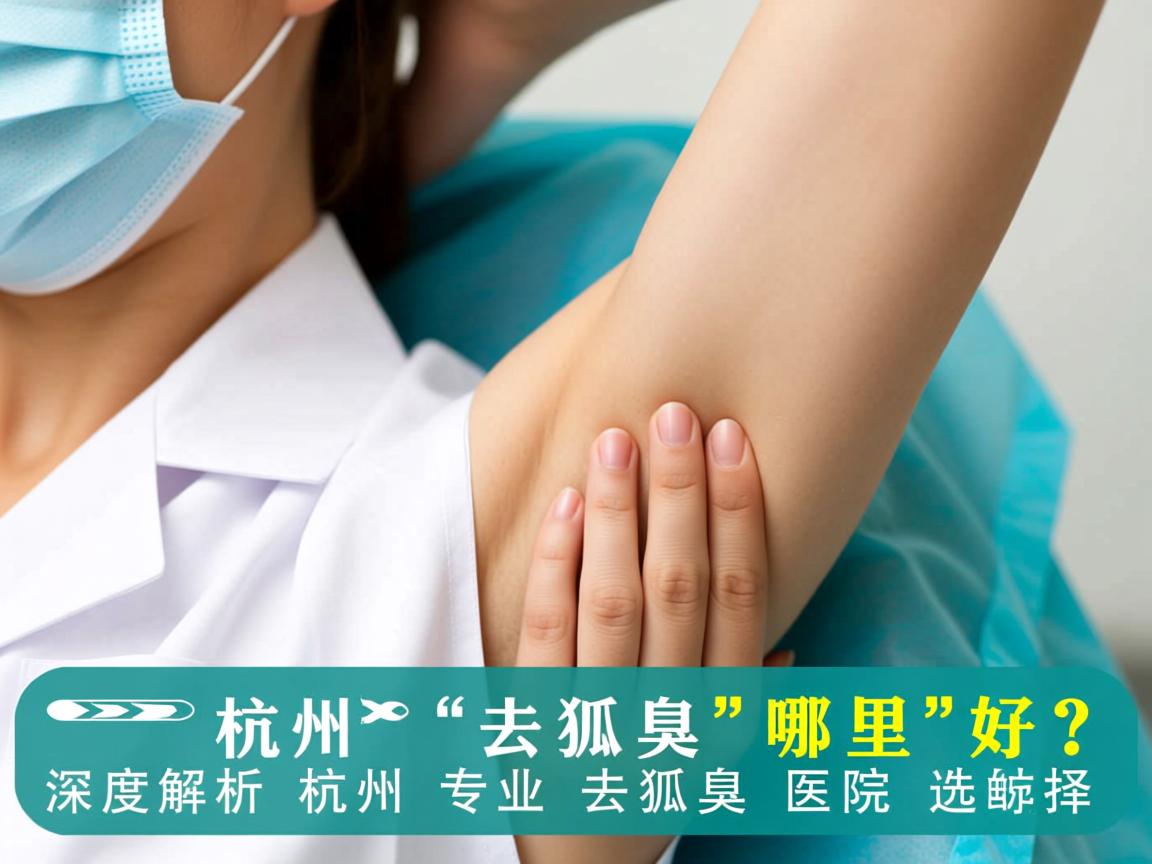 杭州去狐臭哪里好？深度解析杭州专业去狐臭医院的选择