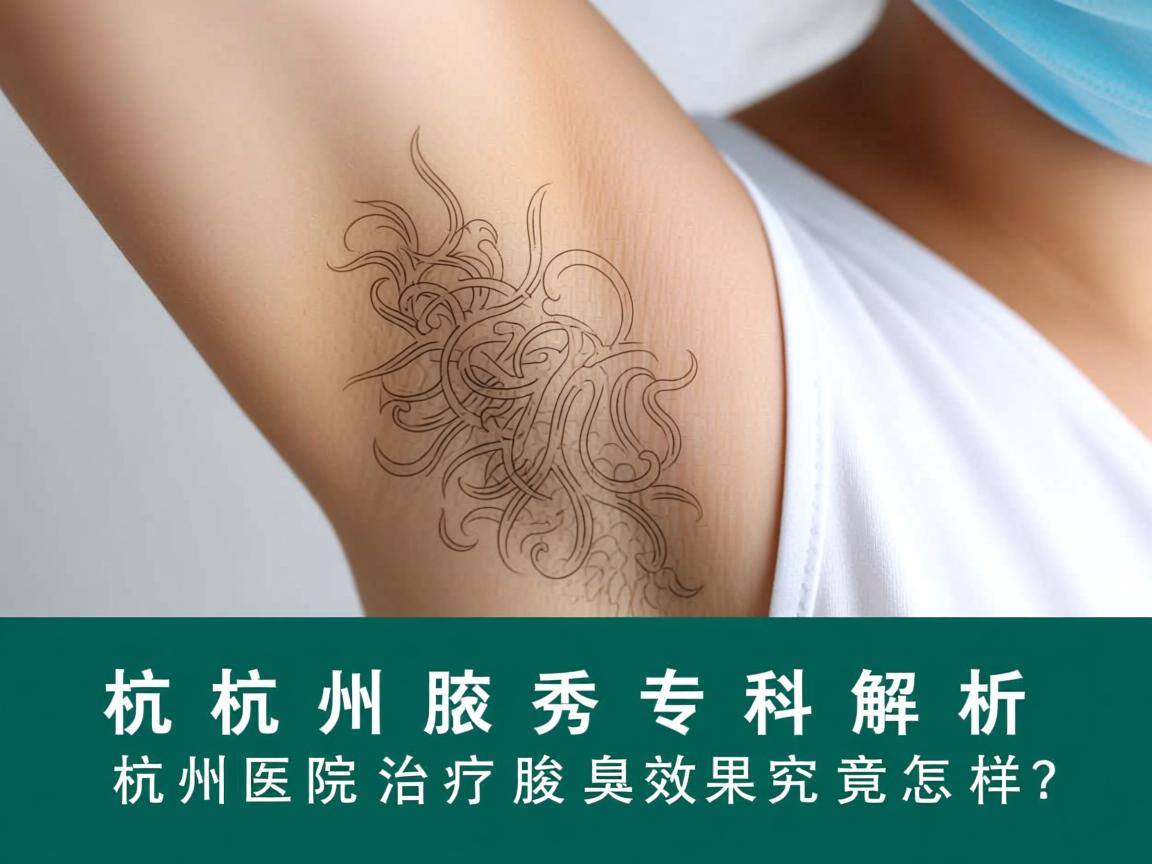 杭州腋秀专科解析，杭州医院治疗腋臭效果究竟怎样？