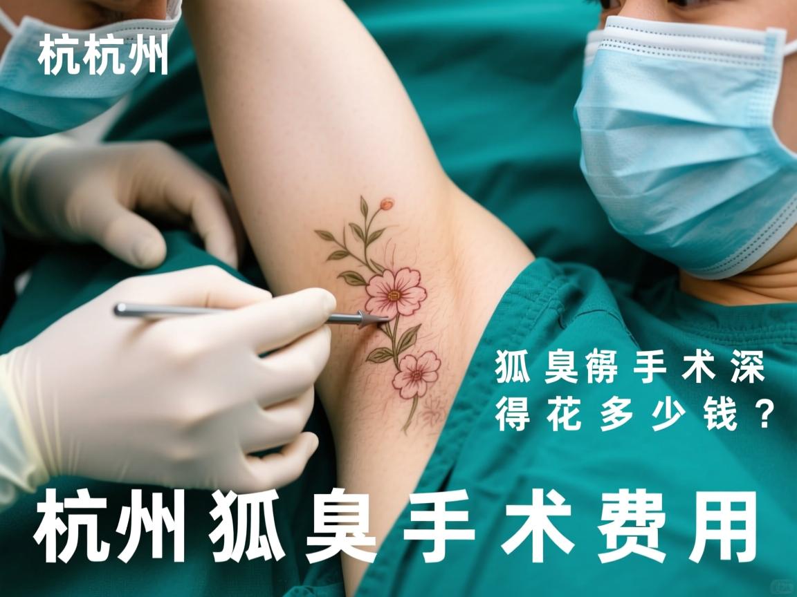 杭州狐臭手术得花多少钱？深度解析杭州狐臭手术费用