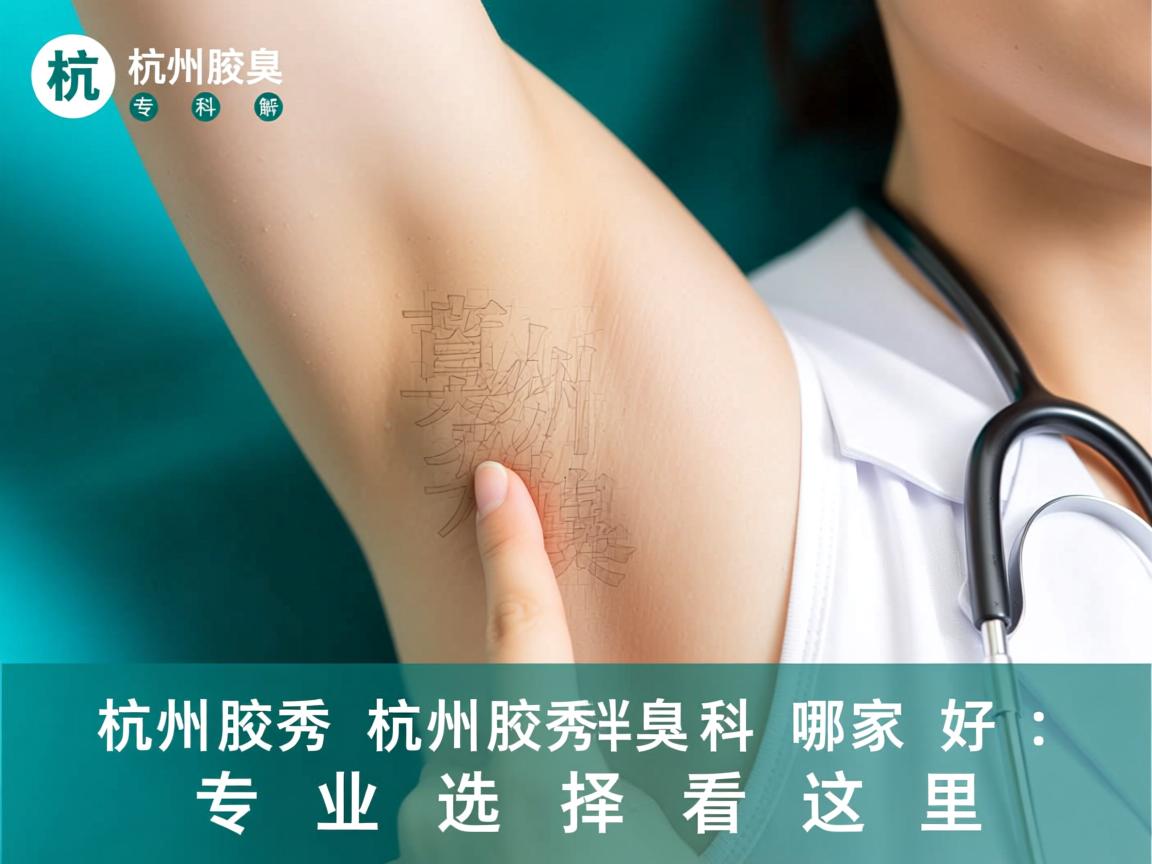 杭州腋秀腋臭专科解析，杭州腋臭科哪家好，专业选择看这里
