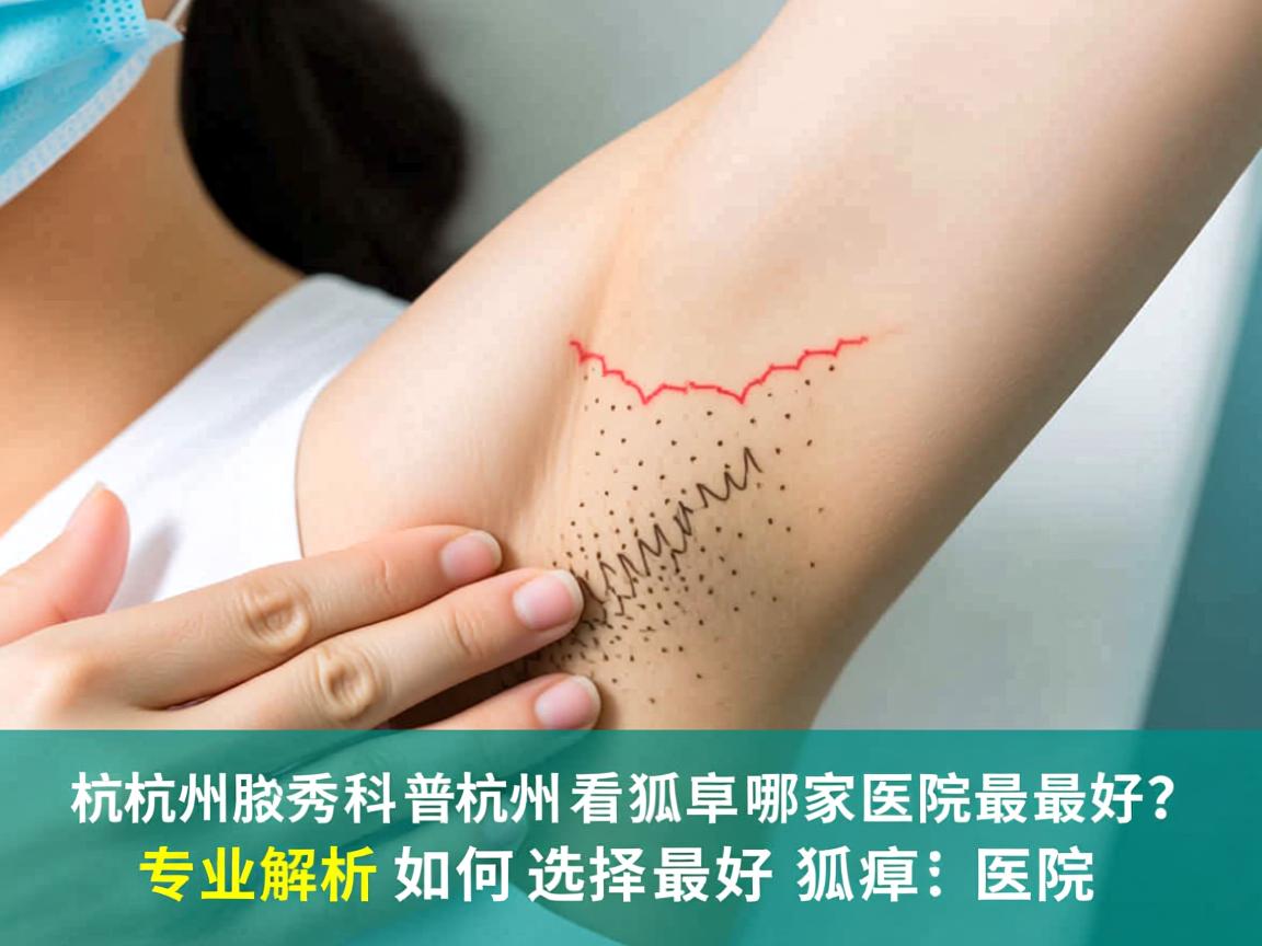 杭州腋秀科普，杭州看狐臭哪家医院最好？专业解析如何选择最好狐臭医院