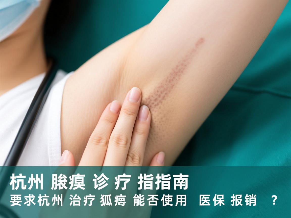 杭州腋臭诊疗指南，在杭州治疗狐臭能否使用医保报销？