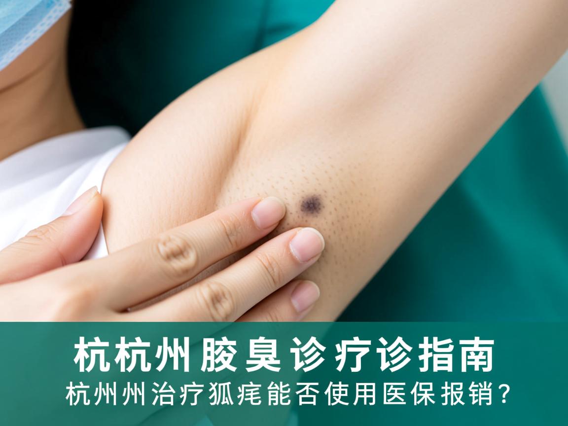 杭州腋臭诊疗指南，在杭州治疗狐臭能否使用医保报销？