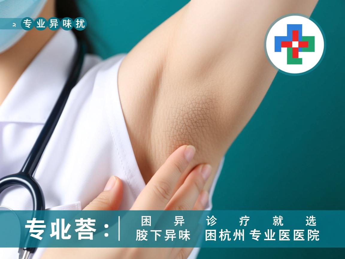 专业解答腋下异味困扰，腋下异味诊疗就选杭州专业医院