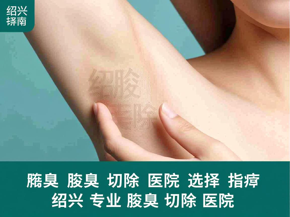 绍兴腋臭切除医院选择指南，详解绍兴专业腋臭切除医院