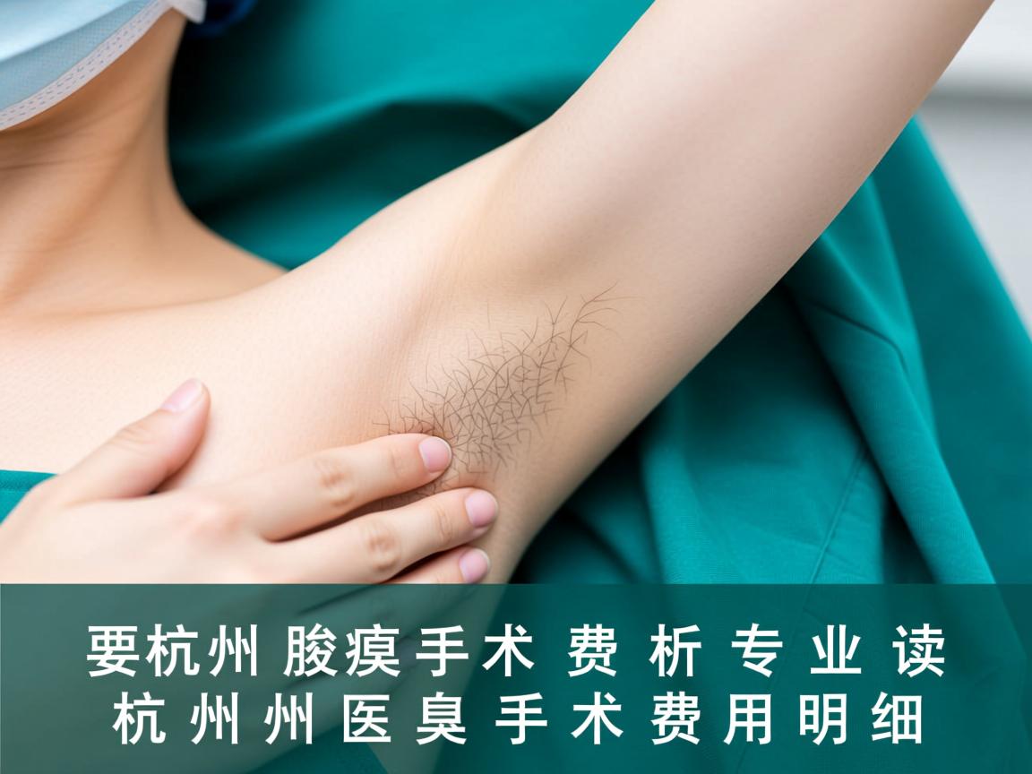 杭州腋臭手术费用解析,专业解读杭州腋臭手术费用明细 杭州腋臭手术费用解析,专业解读杭州腋臭手术费用明细