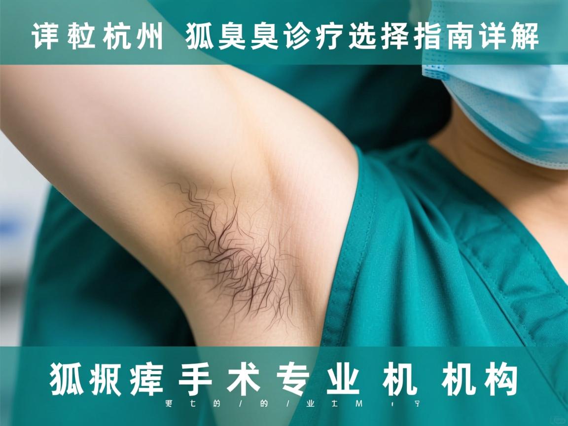 杭州狐臭诊疗选择指南,详解杭州狐臭手术的专业机构 杭州狐臭诊疗选择指南,详解杭州狐臭手术的专业机构