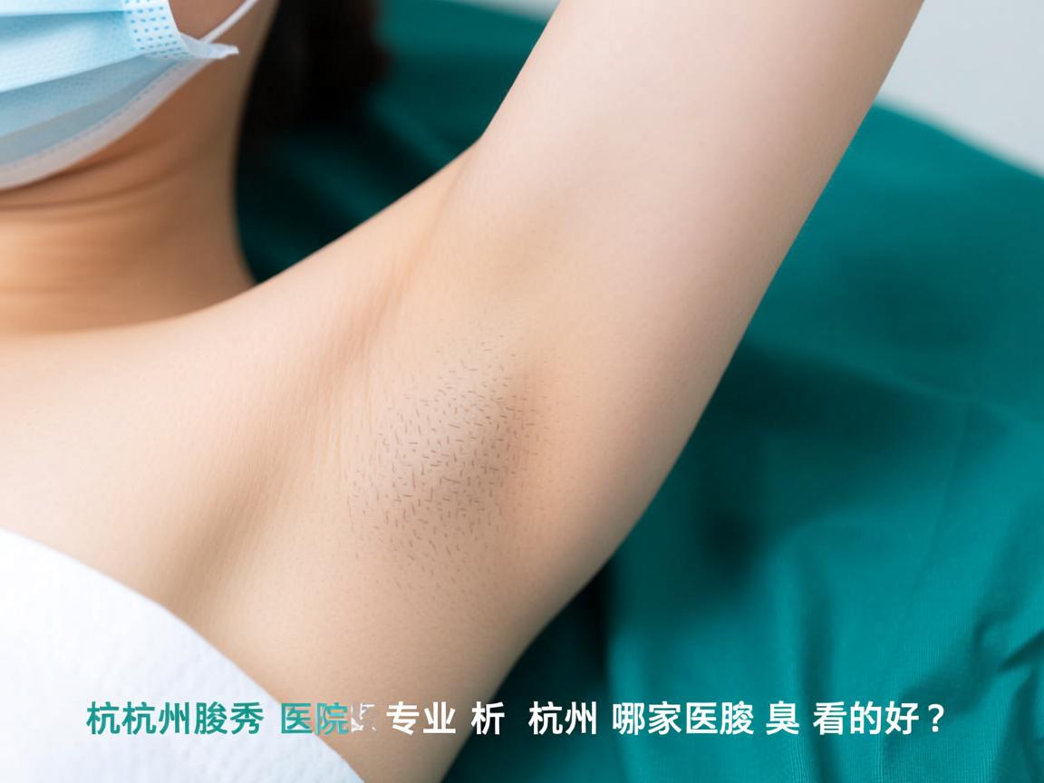 杭州腋秀医院专业解析，杭州哪家医院腋臭看的好？